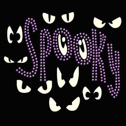 Spooky Glow in the Dark Eyes - Women's Tee