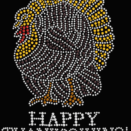 Happy Thanksgiving Turkey 1- Women's T-shirt