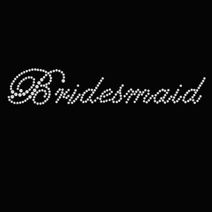 Bridesmaid (Script Letters)- Women's T-shirt