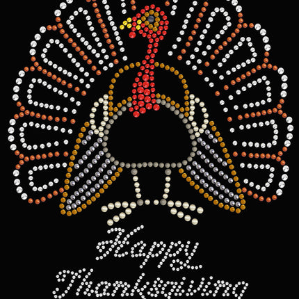 Happy Thanksgiving Turkey 2 - Women's T-shirt