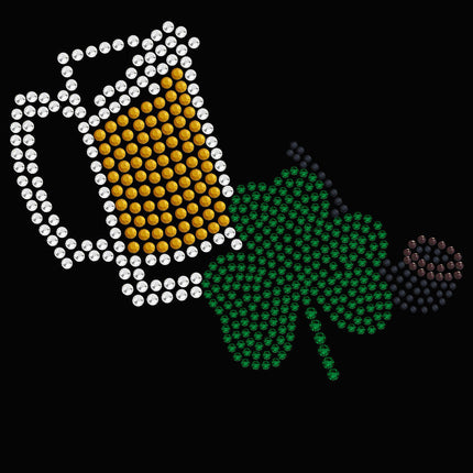 Beer Mug, Clover, & Pipe - Women's T-shirt