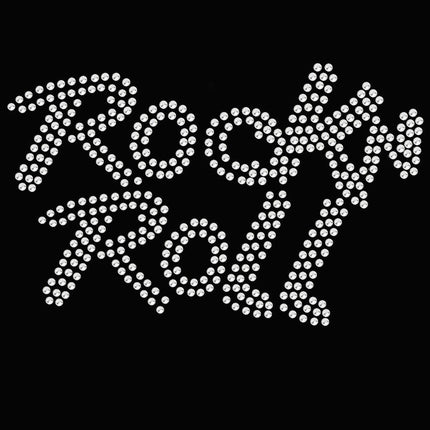 Rock n Roll (Rhinestone) - Women's T-shirt