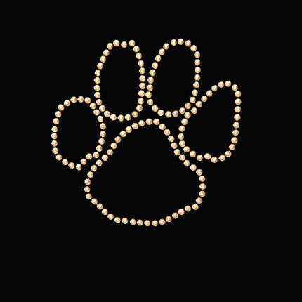 Paw (Gold Nailheads) - Women's T-shirt