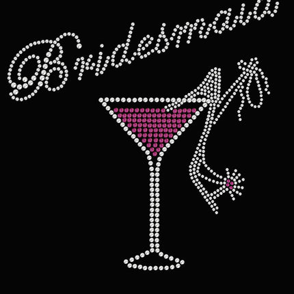 Bridesmaid with Drink & High Heel Shoe - Women's T-shirt