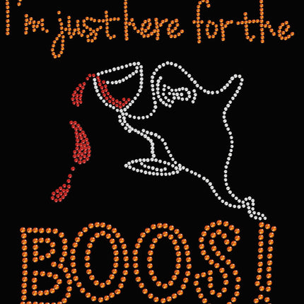 I'm Just Here for the Boos! - Women's T-shirt