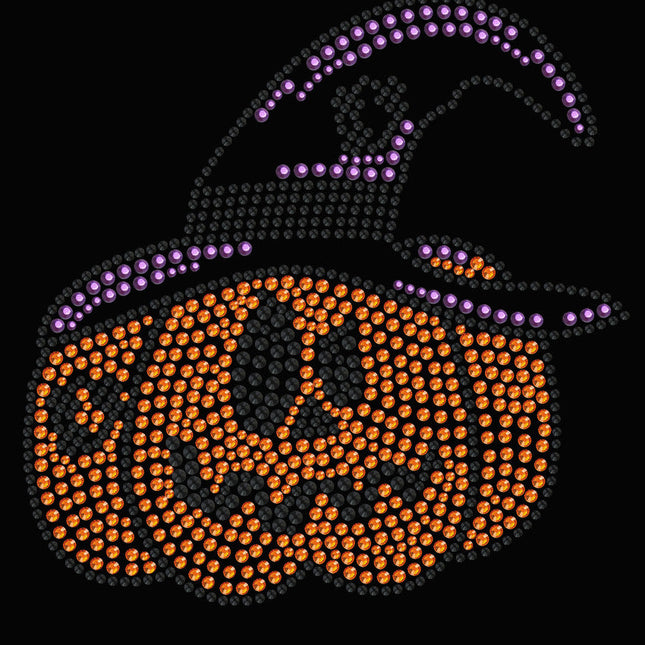 Jack O'Lantern with Hat - Women's T-shirt