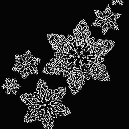 Rhinestone Snowflakes - Women's T-shirt