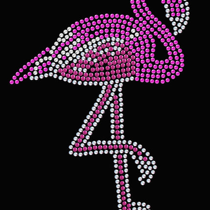 Pink Flamingo (Iridescent - AB) - Women's T-shirt