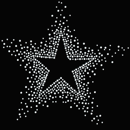 Star (Clear Rhinestones) - Women's T-shirt