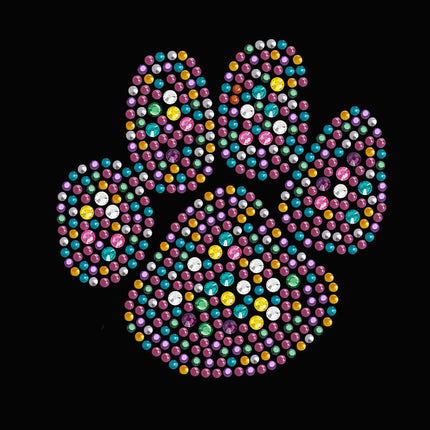 Multicolor Paw - Women's T-shirt