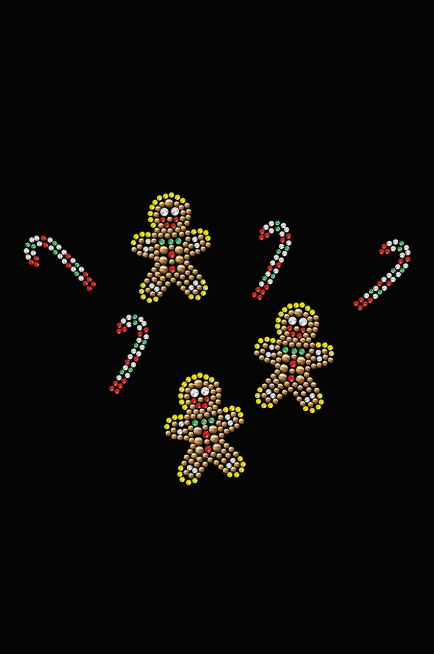 Gingerbread Men & Candy Canes - Bandana