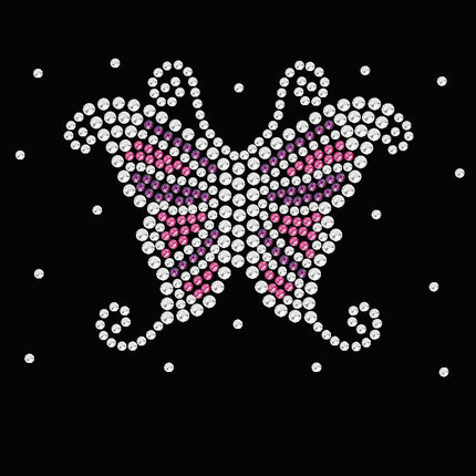 Pink & Purple Butterfly - Women's T-shirt