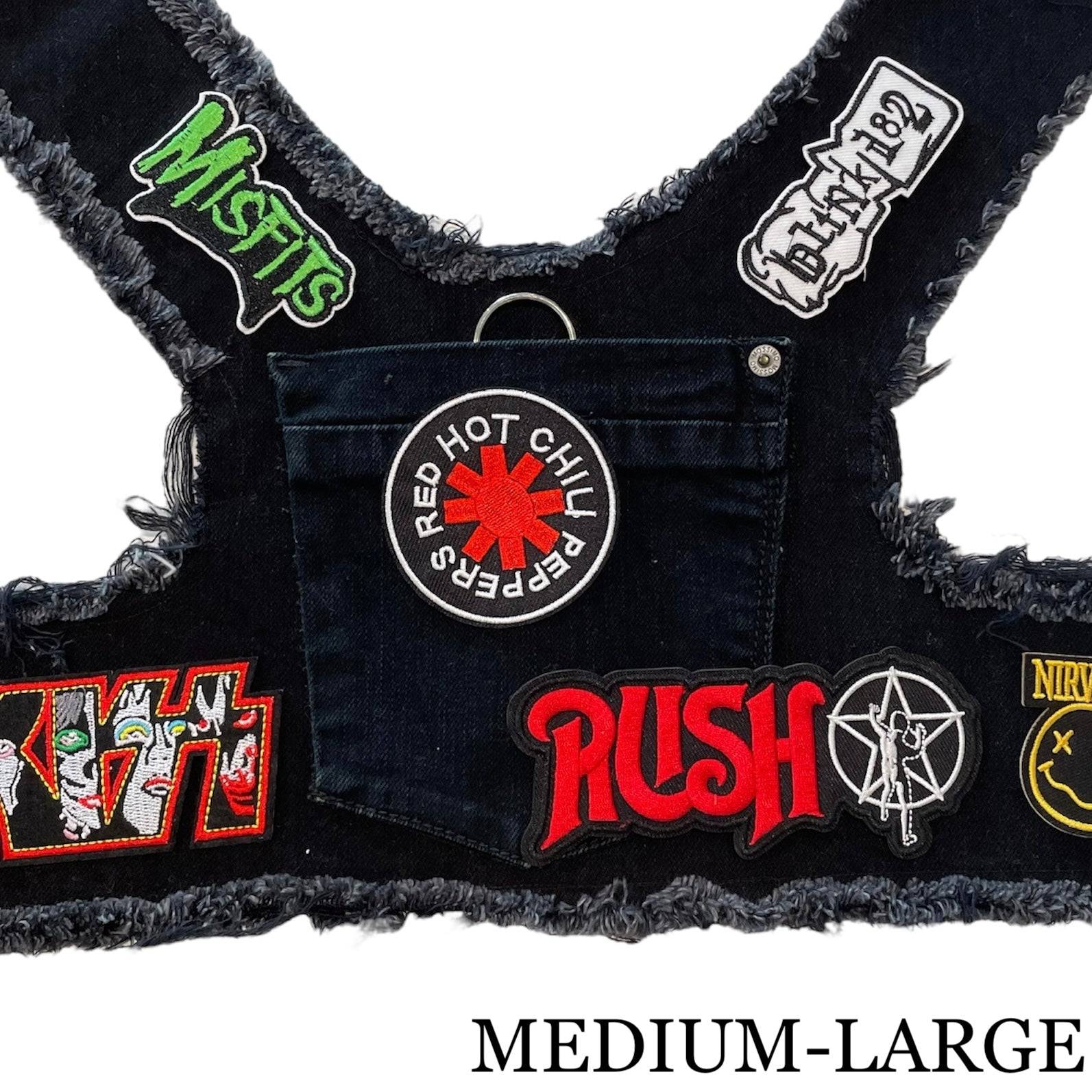 Red Hot Chili Peppers Harness Black Denim