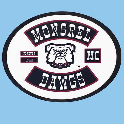 Mongrel Dawgs MC Logo Bandana