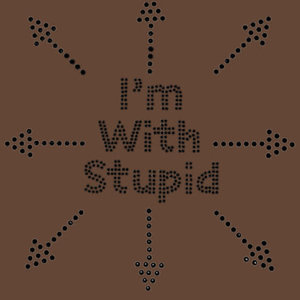 I'm with Stupid - Women's T-shirt