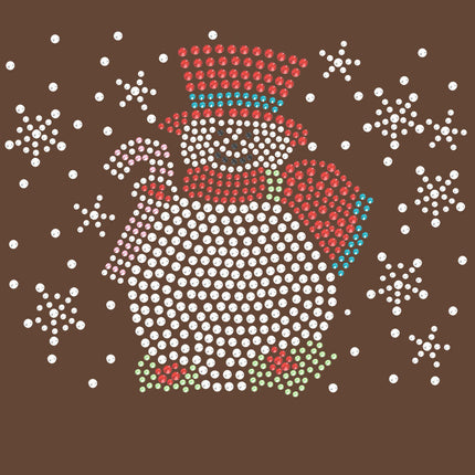 Snowman with Snowflakes - Bandana