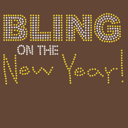 Bling on the New Year - Women's T-shirt