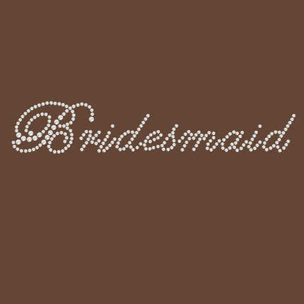 Bridesmaid (Script Letters)- Women's T-shirt