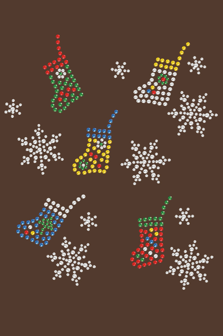 Stockings & Snowflakes - Bandana