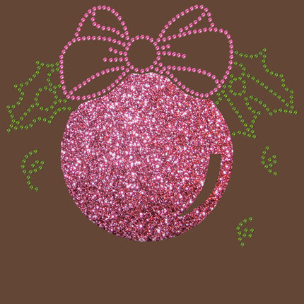 Pink Glitter Ornament - Bandana