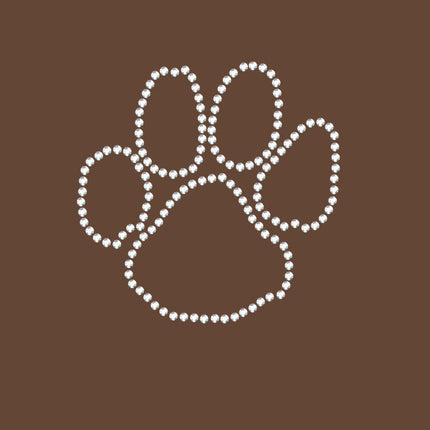 Paw (Rhinestone Outline) - Women's T-shirt