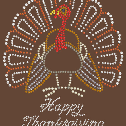 Happy Thanksgiving Turkey 2 - Women's T-shirt