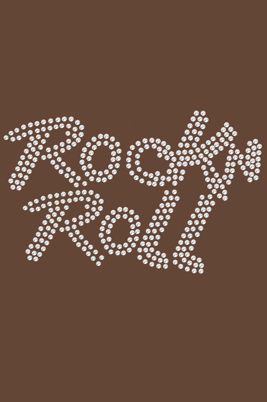 Rock n Roll (Rhinestone) - Bandanna Brown