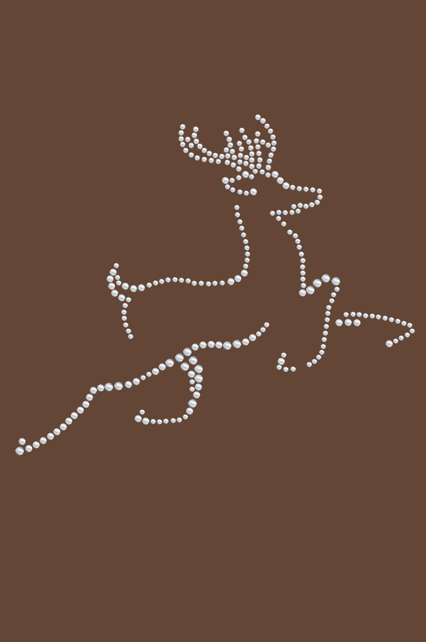 Nailhead Reindeer - Bandana Brown