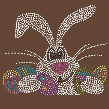 Large Bunny & Eggs - Women's T-shirt