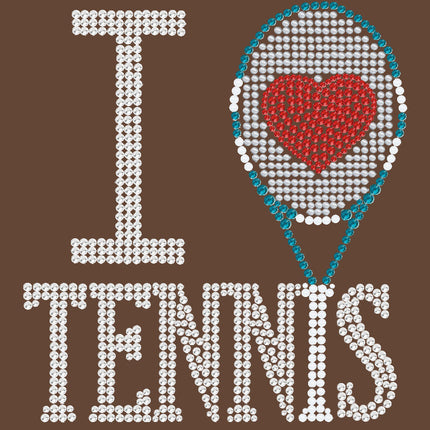 I Love Tennis - Women's Tee