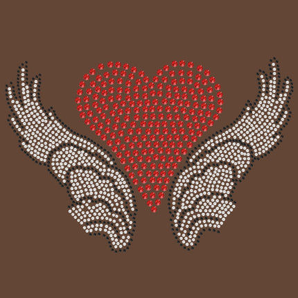 Heart with Wings 2 - Women's T-shirt