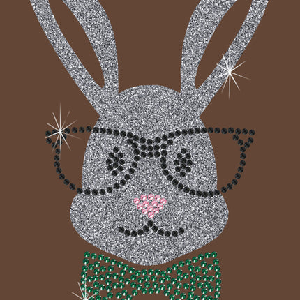 Bunny with Glasses and Bow Tie - Women's Tee