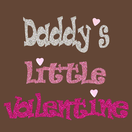 Daddy's Little Valentine Bandanna