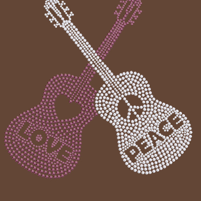 Guitars - Love & Peace - Women's T-shirt