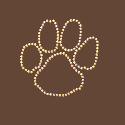 Paw (Gold Nailheads) - Women's T-shirt