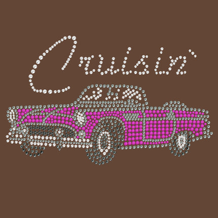 Cruisin Pink Convertible - Women's T-shirt