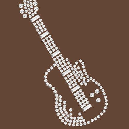 Guitar (Rhinestone) - Women's T-shirt