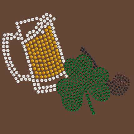 Beer Mug, Clover, & Pipe - Women's T-shirt