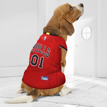 Chicago Bulls Mesh Basketball Jersey by Pets First