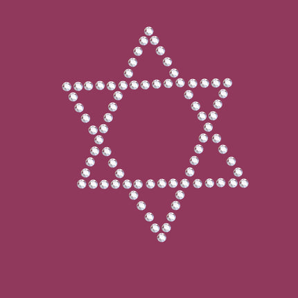 Star of David Small Rhinestud - Bandanna