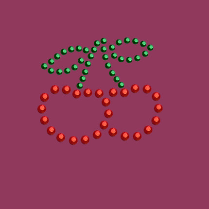 Cherries (Outline) - Bandanna