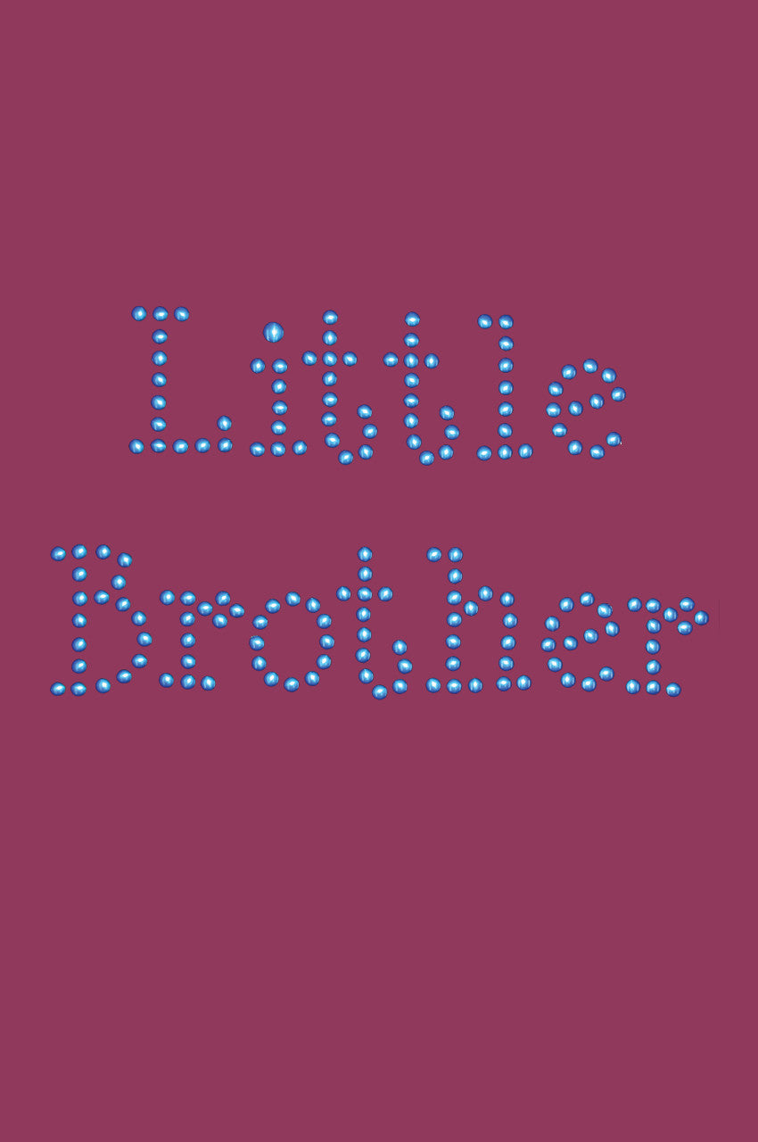 Little Brother - Blue - Bandanna Burgundy