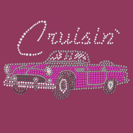 Cruisin Pink Convertible - Bandana