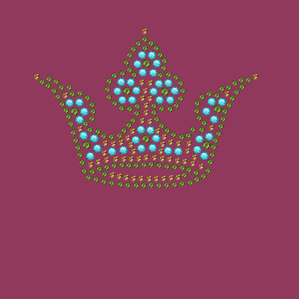 Crown 3 (Lime, Turquoise, & Brown) - Bndana