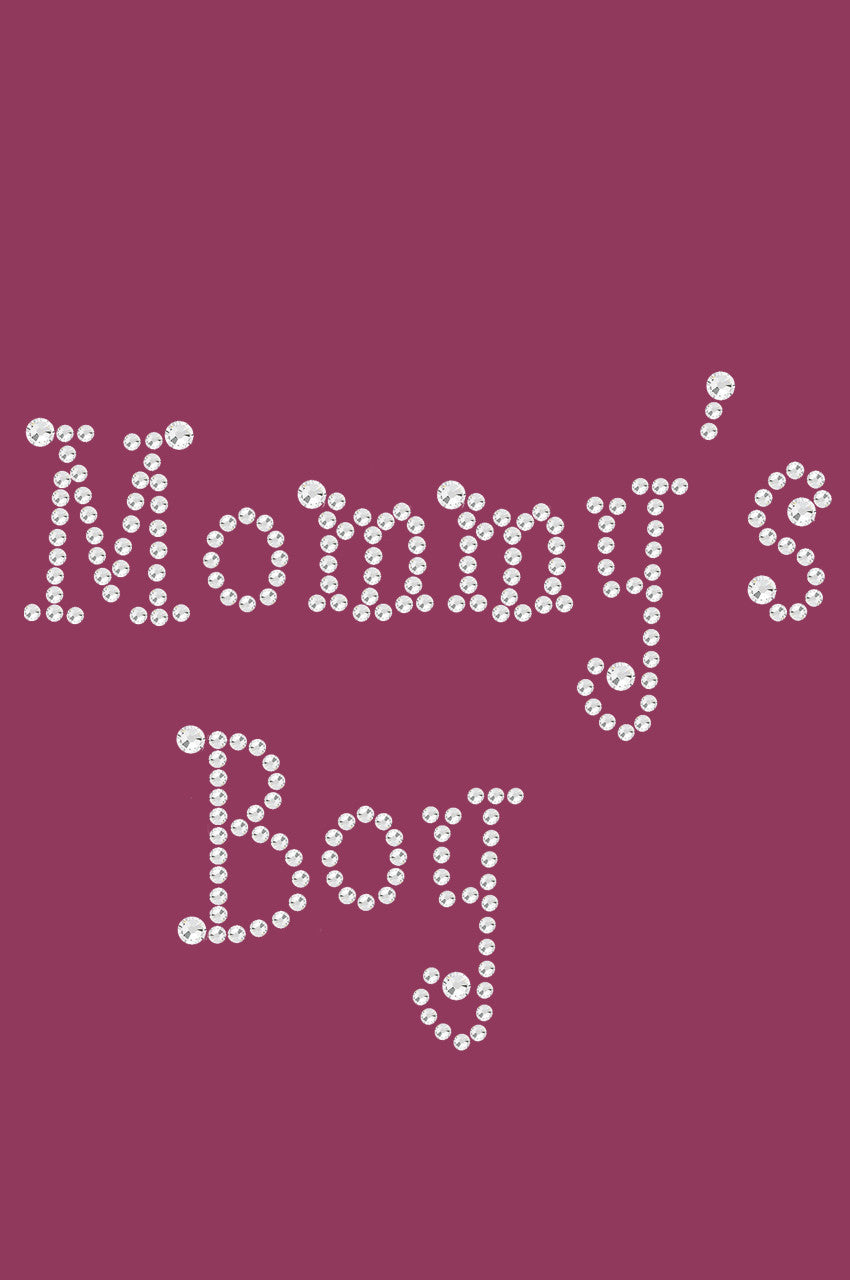 Mommy's Boy - Bandanna Burgundy