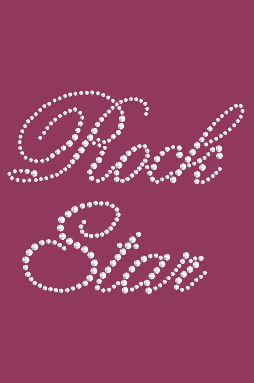 Rock Star (Silver) - Bandanna Burgundy