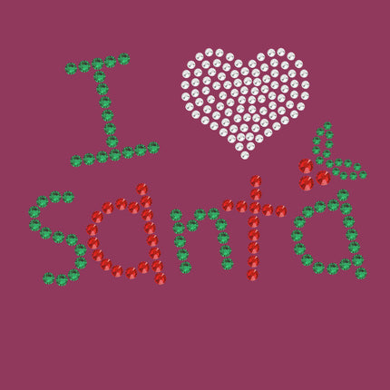 I Love Santa - Bandana