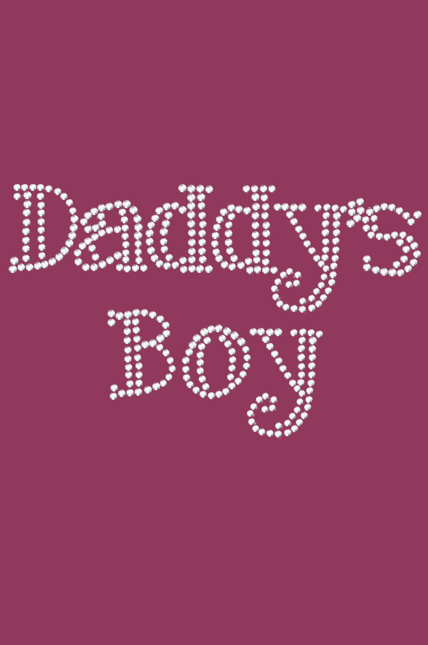 Daddy's Boy - Bandanna Burgundy