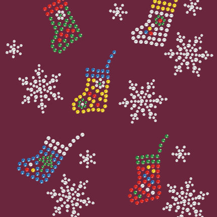 Stockings & Snowflakes - Bandana