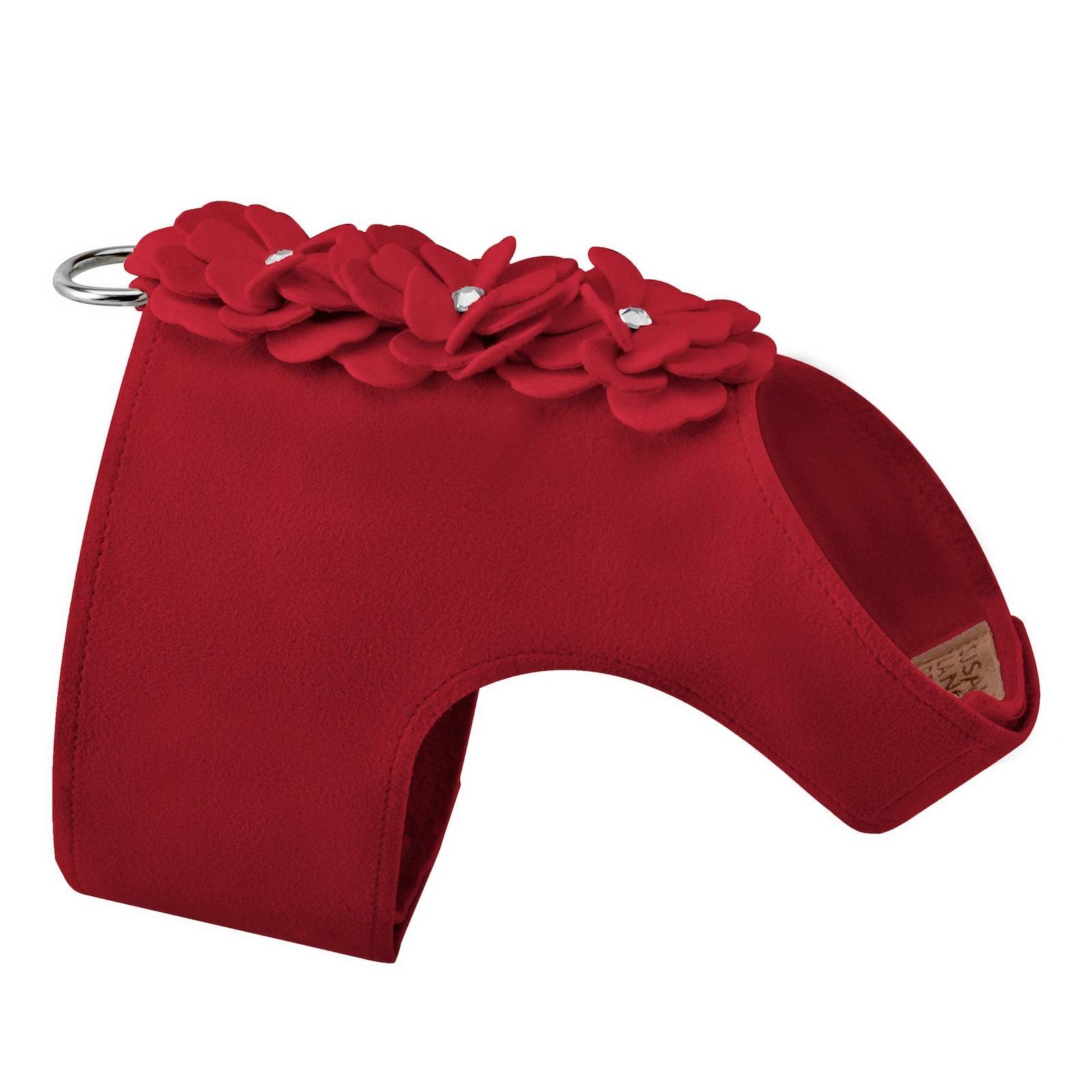 Tinkie's Garden Flower Bailey Harness Red